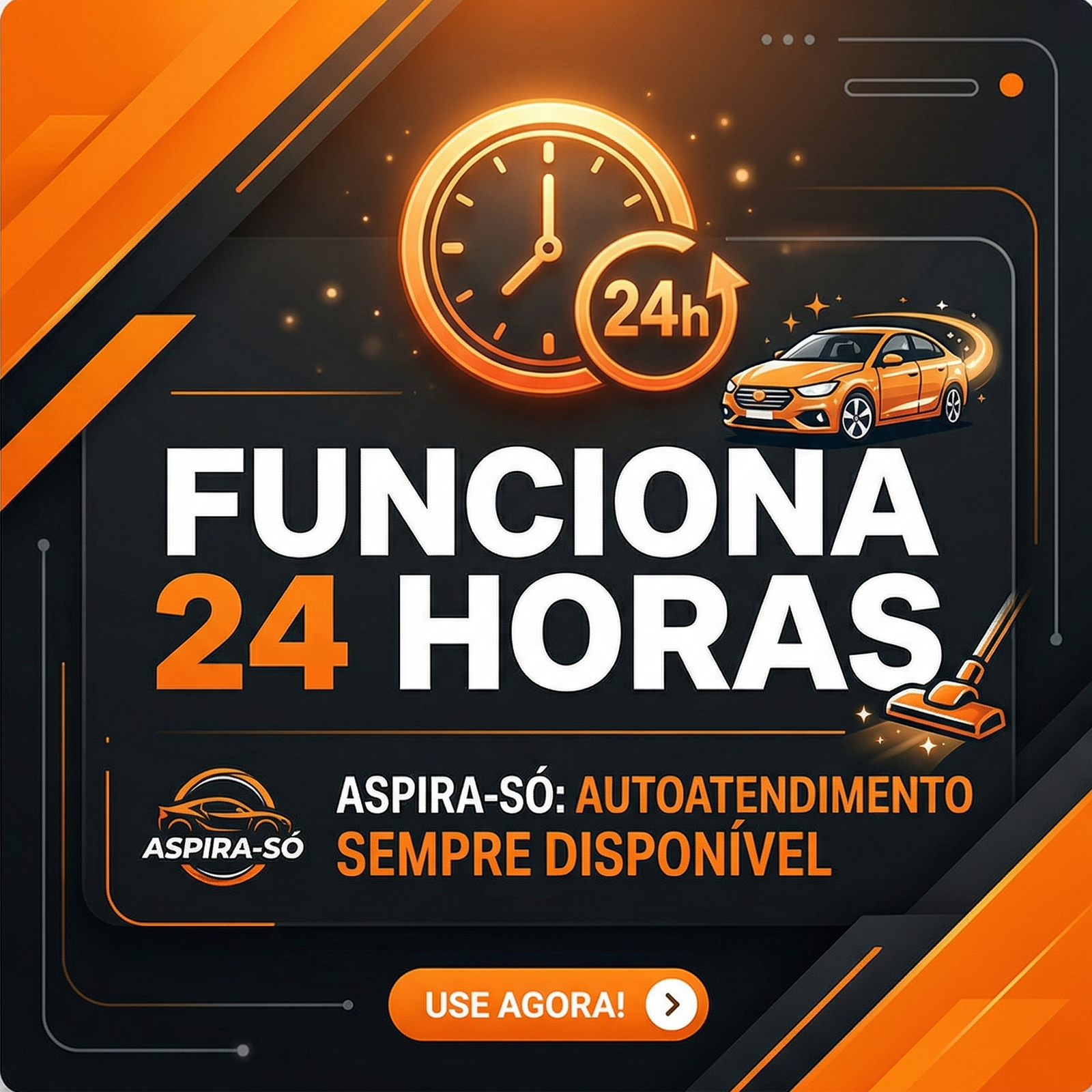 Aspira Só disponível 24 horas